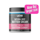 Body Butter - Cotton Candy 8oz LATHR Made In Canada