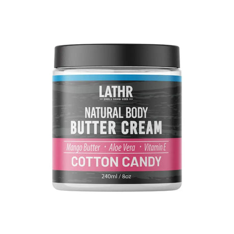 Body Butter - Cotton Candy 8oz LATHR Made In Canada
