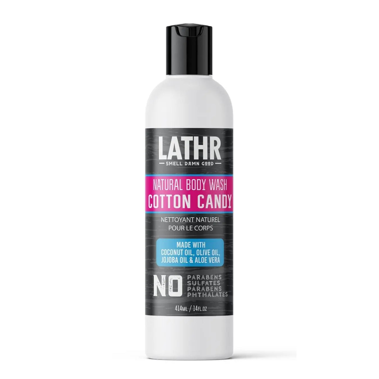Cotton Candy Body Wash LATHR Made In Canada