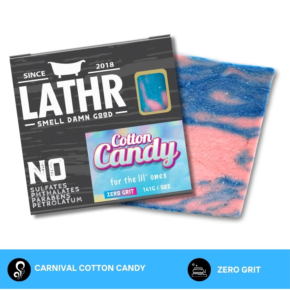 Cotton Candy Soap Bar LATHR