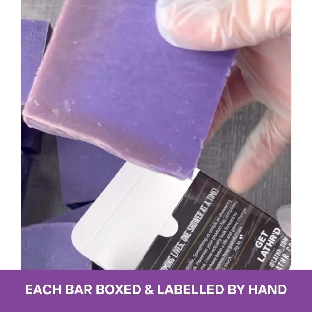 Grape Licious Soap Bar LATHR