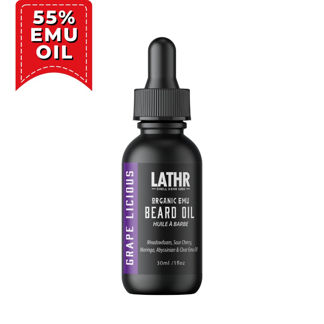 Emu Beard Oil - Grape Licious