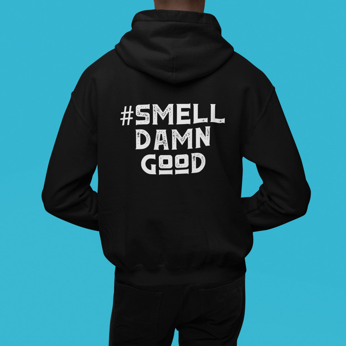 Hooded Sweatshirt Black 50/50 LATHR