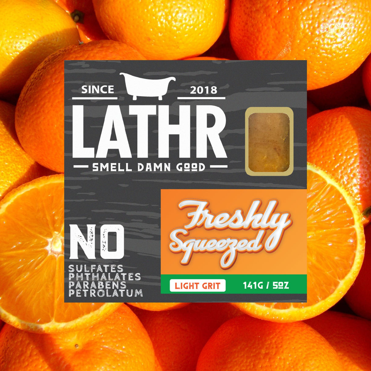 Freshly Squeezed Soap Bar LATHR