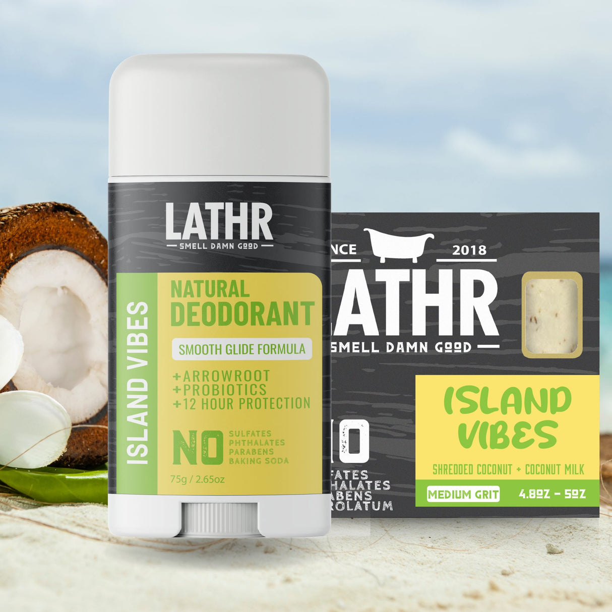 Island Vibes Soap Bar LATHR