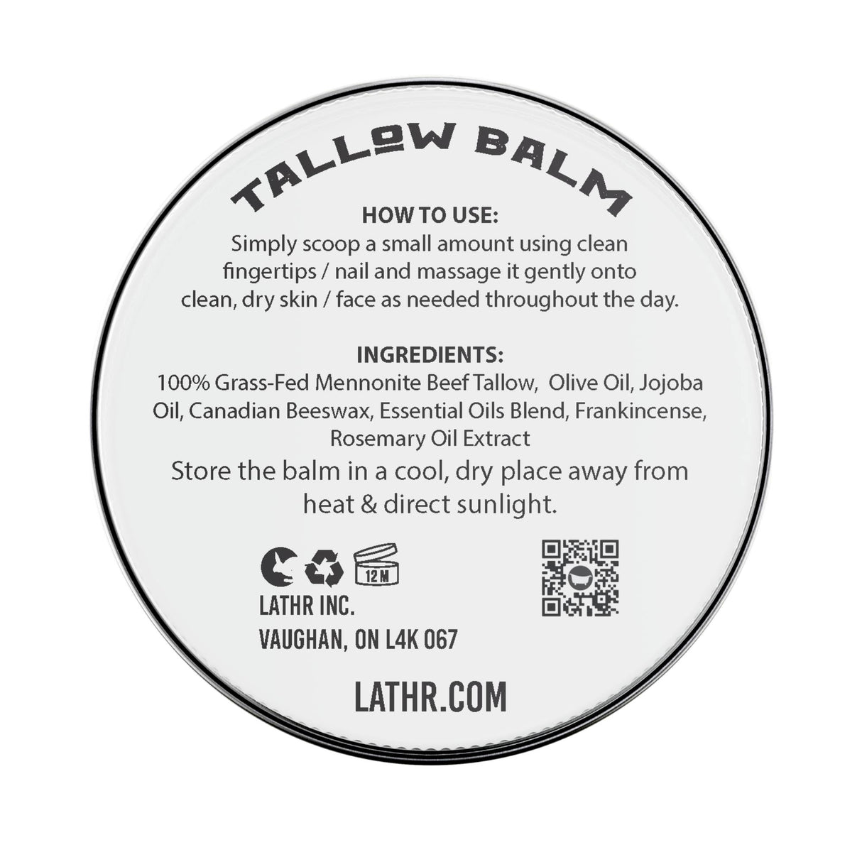 Tallow Skin Balm