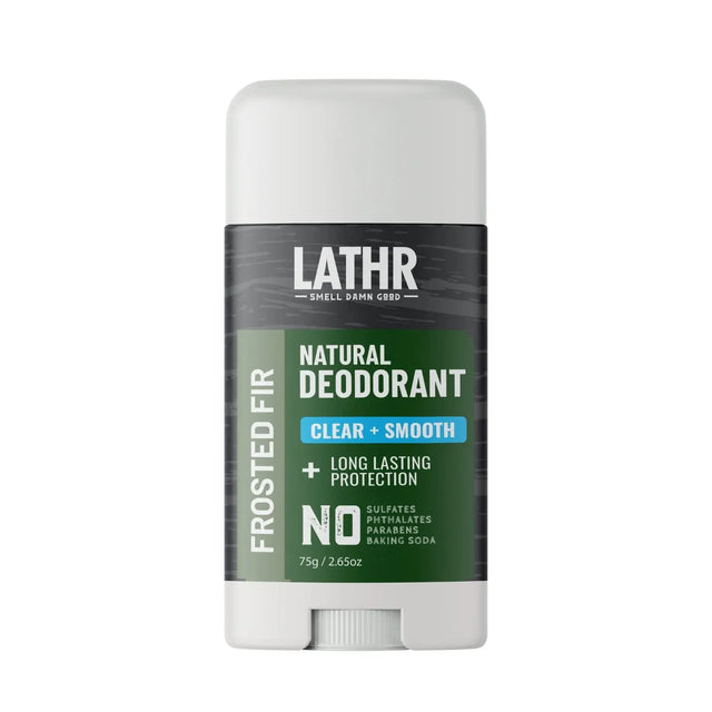 Natural Clear Deodorant Frosted Fir LATHR