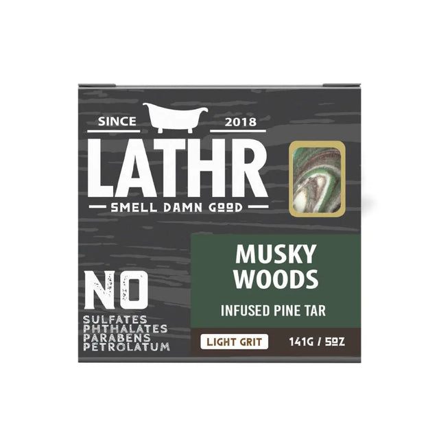 Musky Woods Soap Bar LATHR