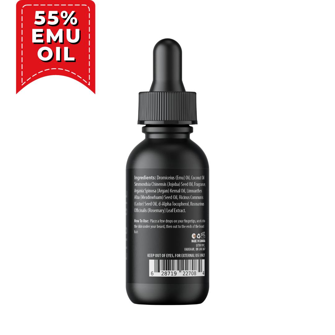 Emu Beard Oil - Sandalwood Bourbon LATHR