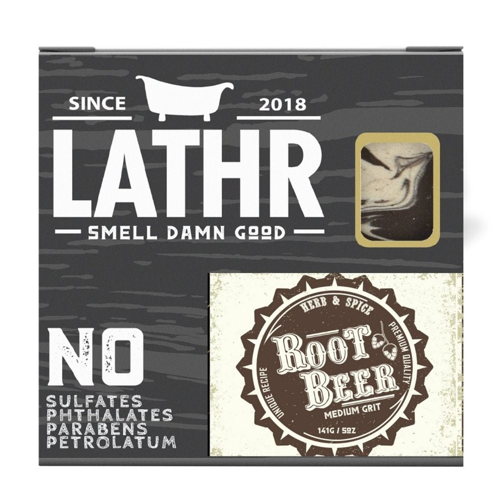 Root Beer Soap Bar LATHR