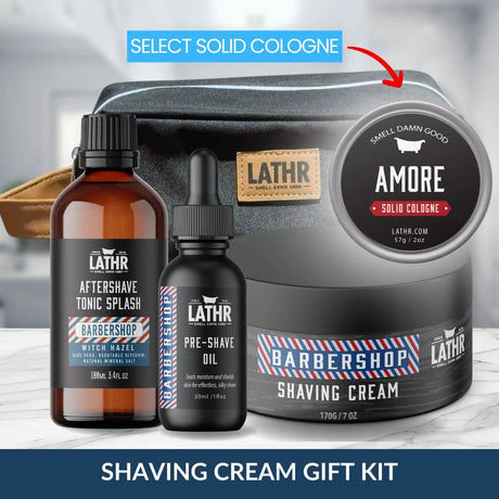 Shaving Essentials Gift Set LATHR Made In Canada