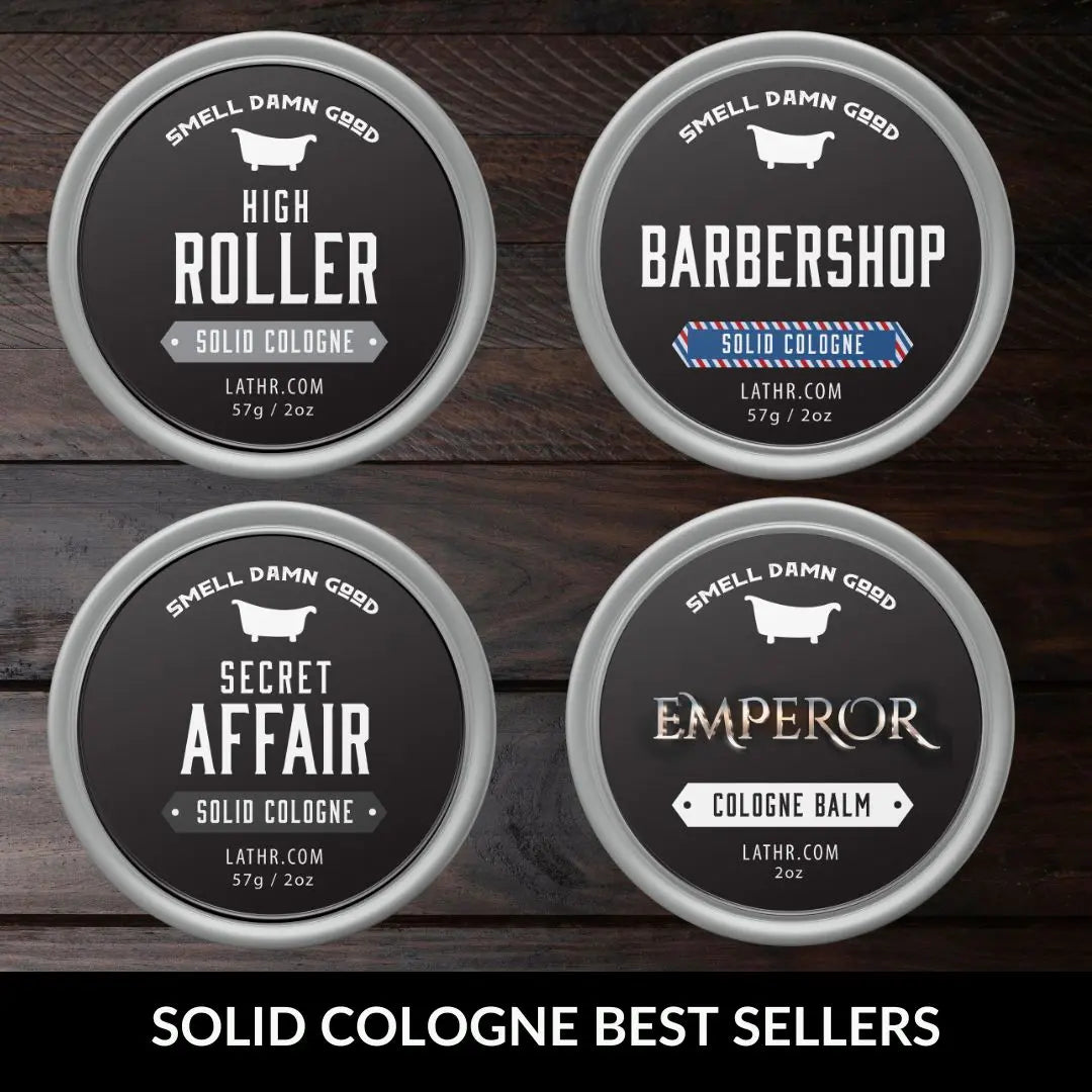 Solid Cologne Best Sellers Bundle LATHR