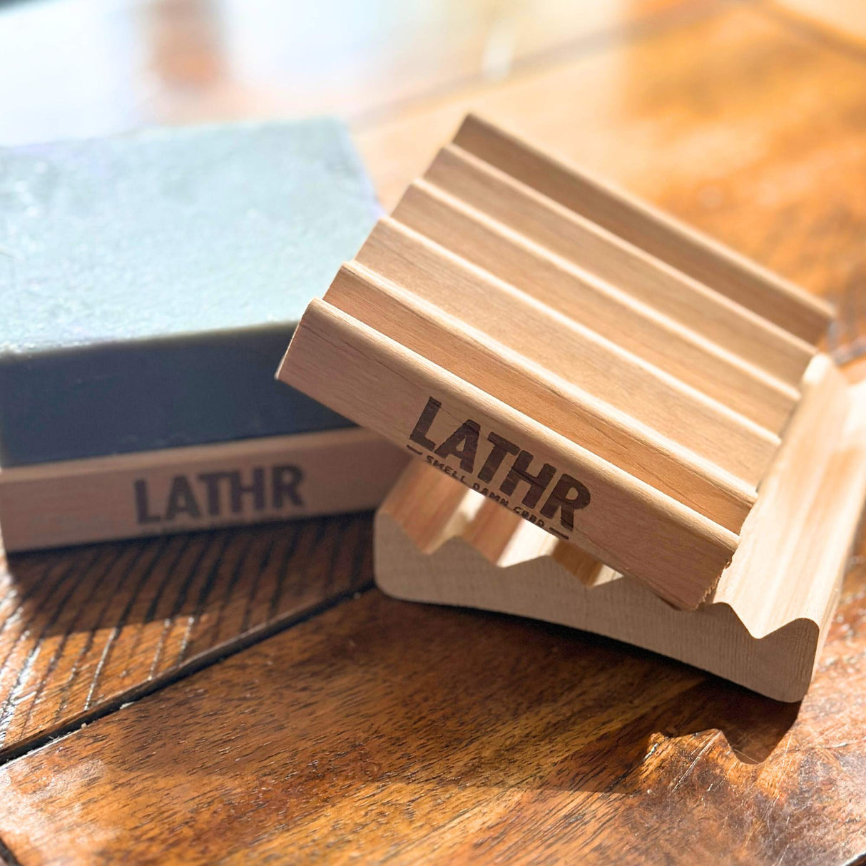 Handmade Wood Soap Saver Dish